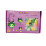 APLI Krapli - APLI Krapli Sewyourself Felt Toy Kit . Sewing A Bag Toy And Keychain Frog Precut Felt Stuffing Thread & Safe Needle Ages 6+