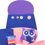 APLI Krapli - APLI Krapli Sewing Patterns Bag & Keychain Owl Printable Templates Materials Not Included Ages 10+