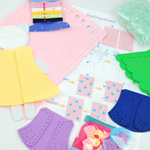 APLI Krapli - APLI Krapli Sewyourself Felt Toy Kit Toy Cat Precut Felt Stuffing Thread & Safe Needle Ages 6+