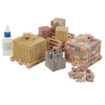 STEM Building Bricks Kit – Set 5 with Pallet | Wise Elk Educational Toy