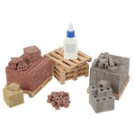 STEM Building Bricks Kit – Set 4 with Pallet | Wise Elk Educational Toy