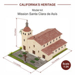 Wise Elk STEM Building Kit – Mission Santa Clara de AsÃs | 1255 pcs
