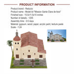 Wise Elk STEM Building Kit – Mission Santa Clara de AsÃs | 1255 pcs