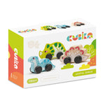 Wise Elk/Cubika Wooden Toy Set - Joyful Dinos