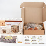 Wise Elk STEM Mini Kit – Hotel | 510 pcs