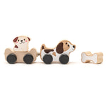 Wise Elk/Cubika Wooden Toy - Clever Puppies
