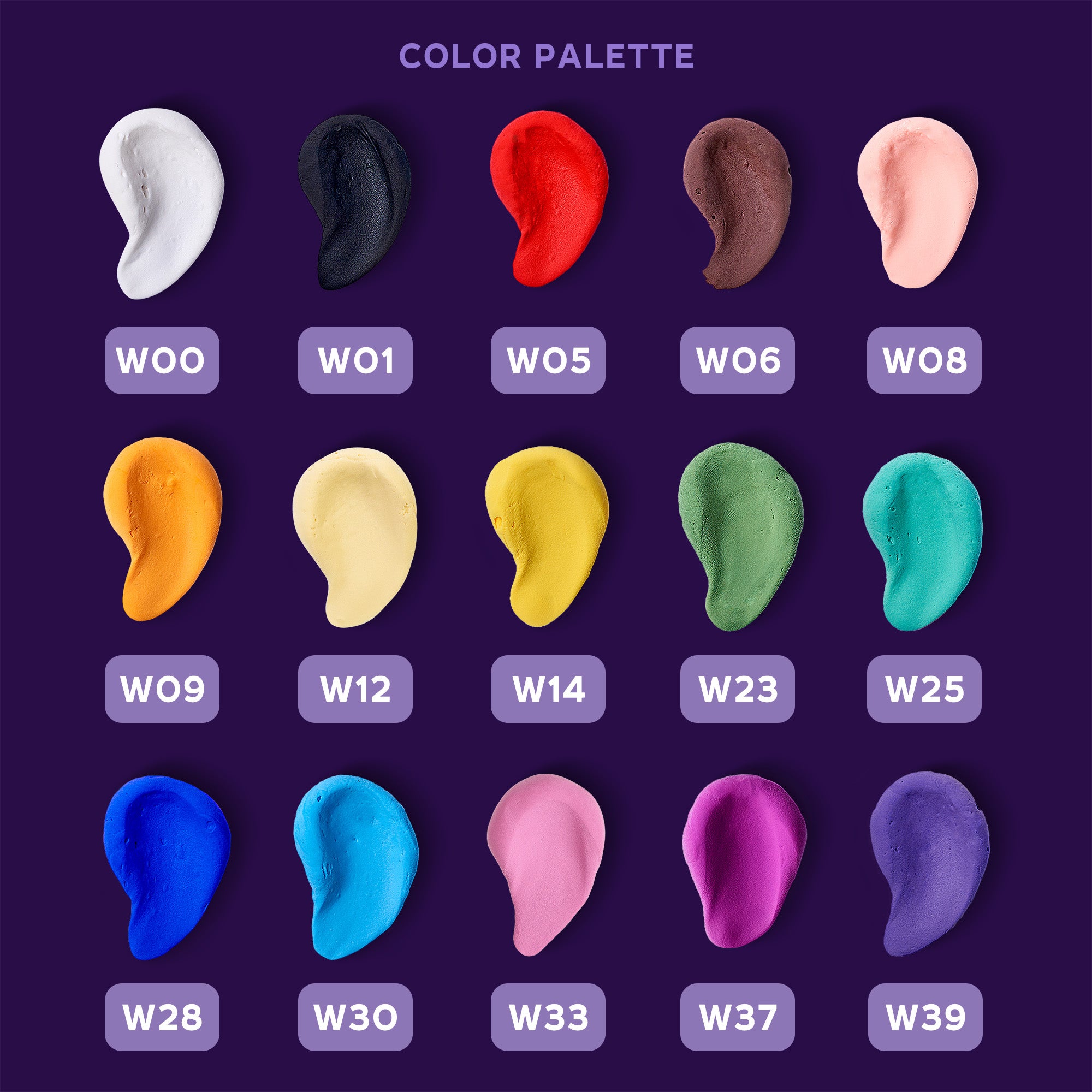 All Color Air OKTO Colors Mix Air Clay (L Size) – Fainotoys
