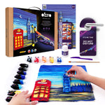 OKTO 3D Clay Painting — London City  (≈16×12 in) — Ages 14+