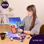 OKTO 3D Clay Painting — London City  (≈16×12 in) — Ages 14+