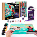 OKTO 3D Clay Painting — Japan  (≈16×12 in) — Ages 14+