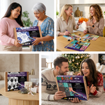 OKTO 3D Clay Painting — Tiles Lisbon Azulejos  (≈16×12 in) — Ages 14+