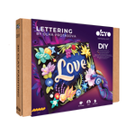 OKTO 3D Clay Painting — Lettering Love (≈16×12 in) — Ages 14+