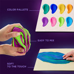 OKTO 3D Clay Painting — Lettering Fun (≈16×12 in) — Ages 14+