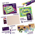OKTO 3D Clay Painting — Lettering Create (≈16×12 in) — Ages 14+