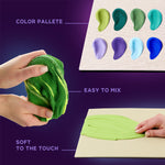 OKTO 3D Clay Painting — Lettering Create (≈16×12 in) — Ages 14+