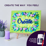 OKTO 3D Clay Painting — Lettering Create (≈16×12 in) — Ages 14+