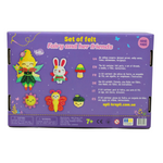 APLI Krapli - APLI Krapli Sewyourself Felt Toy Kit The Little Fairy And Friends Precut Felt Stuffing Thread & Safe Needle Ages 6+