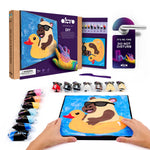 OKTO Clay-by-Numbers Kit – “Capybara” (11.4” x 11.4”)