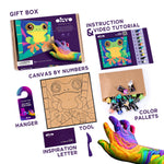OKTO Clay-by-Numbers Kit – “Frog” (11.4” x 11.4”)