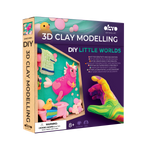 OKTO Little Worlds — Unicorn — Foam Air‑Dry Clay Wooden Art Kit (~8.3″ Square) — Ages 8+ (Copy)