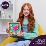 OKTO Little Worlds — Unicorn — Foam Air‑Dry Clay Wooden Art Kit (~8.3″ Square) — Ages 8+ (Copy)