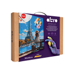 OKTO Air-Dry Clay 3D Painting Kit – Greetings From Paris (11.8 x 15.7 in)