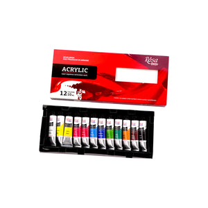 ROSA Studio Acrylic Paint Set - 12x10 ml, Tubes