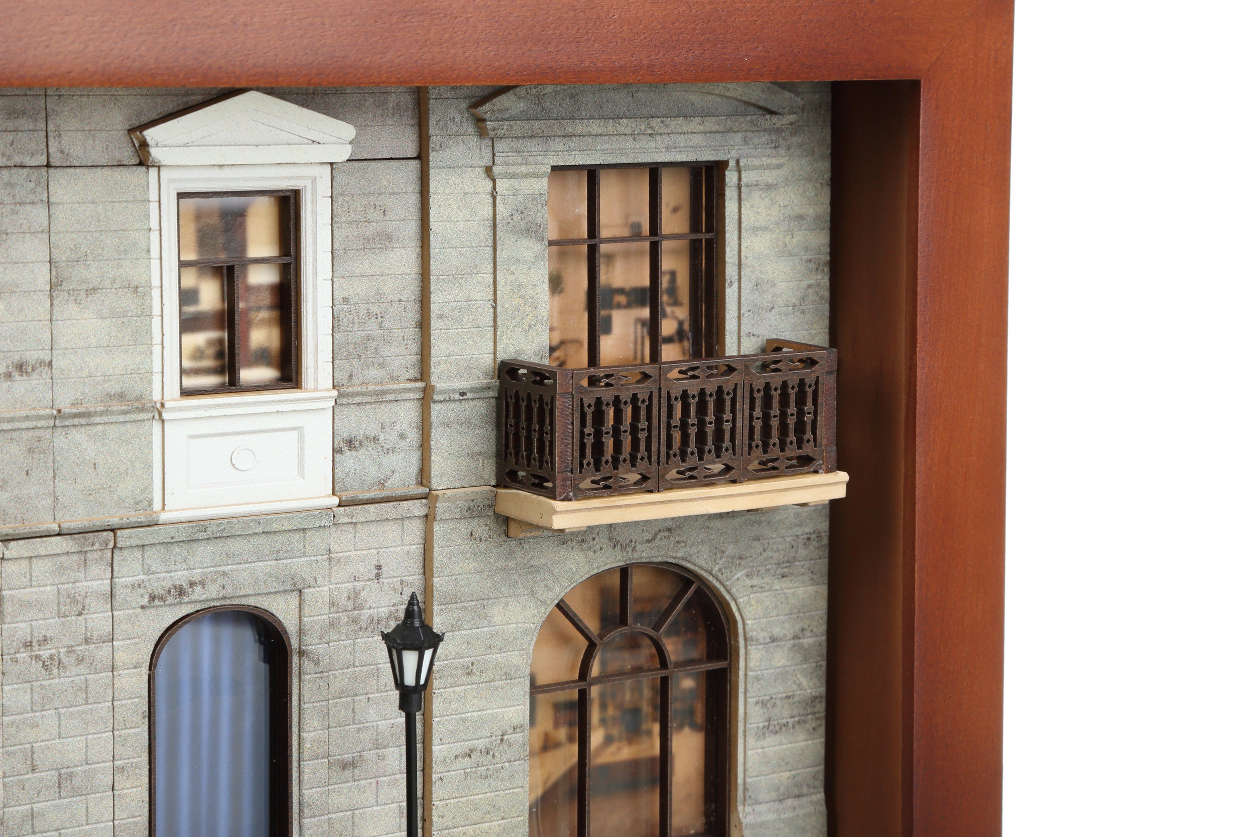 Wise Elk™ Miniature Diorama House DIY "Duplex"