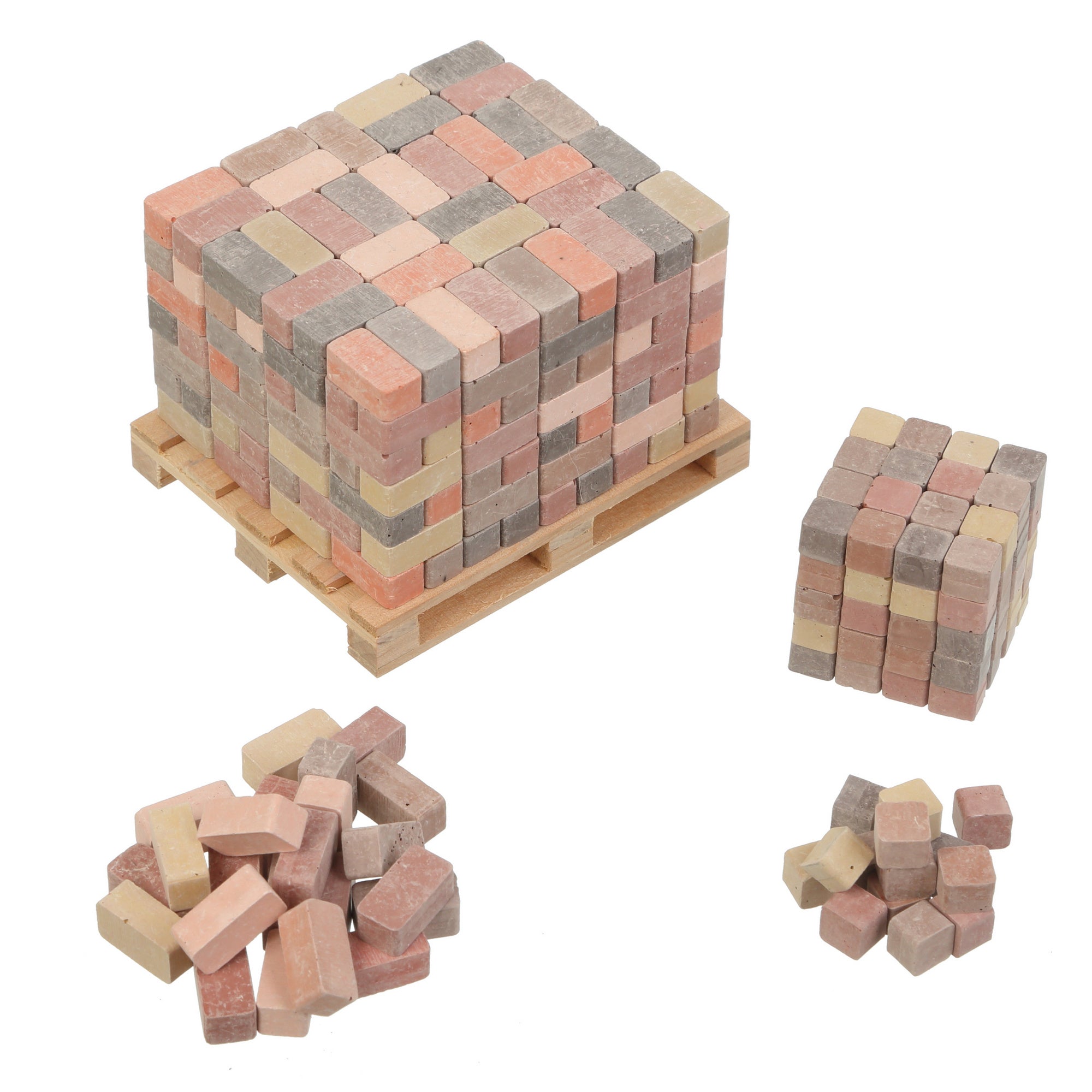 STEM Building Bricks Kit – Set 3 with Pallet | Wise Elk Educational Toy