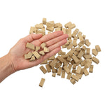 STEM Building Bricks Kit – Set 6 with Pallet | Wise Elk Educational Toy
