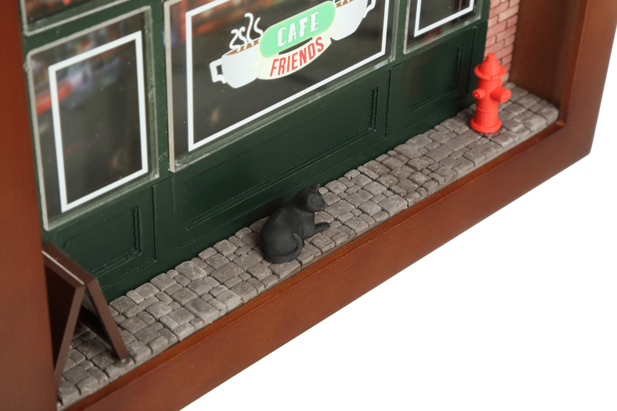 Wise Elk™ Miniature Diorama House DIY "Friends Cafe"