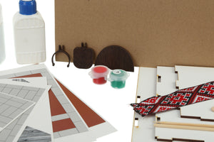 Wise Elk STEM Heritage Kit – Ukrainian Stove | 700 pcs