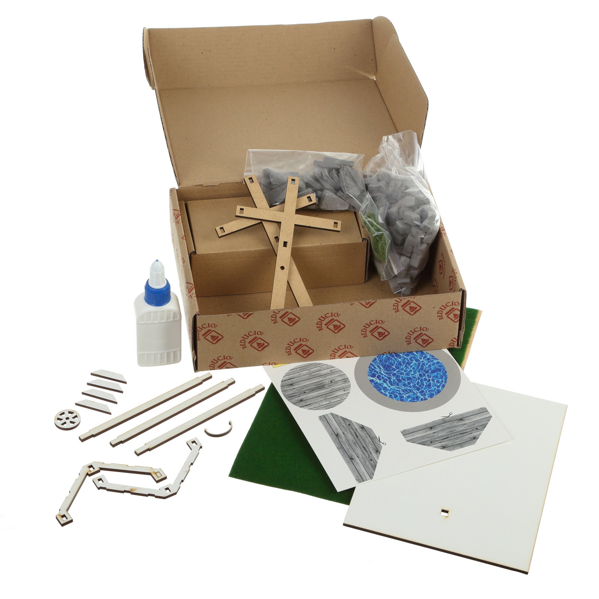 Wise Elk STEM Mini Kit – Medieval Well | 150 pcs