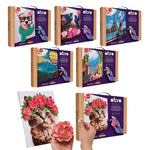 OKTO Air-Dry Clay 3D Painting Kit – Greetings From Paris (11.8 x 15.7 in)