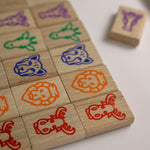 Igroteco Wooden Mahjong 49 pcs — Made in Ukraine