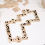 Igroteco Wooden Domino "Characters" 45 pcs — Made in Ukraine