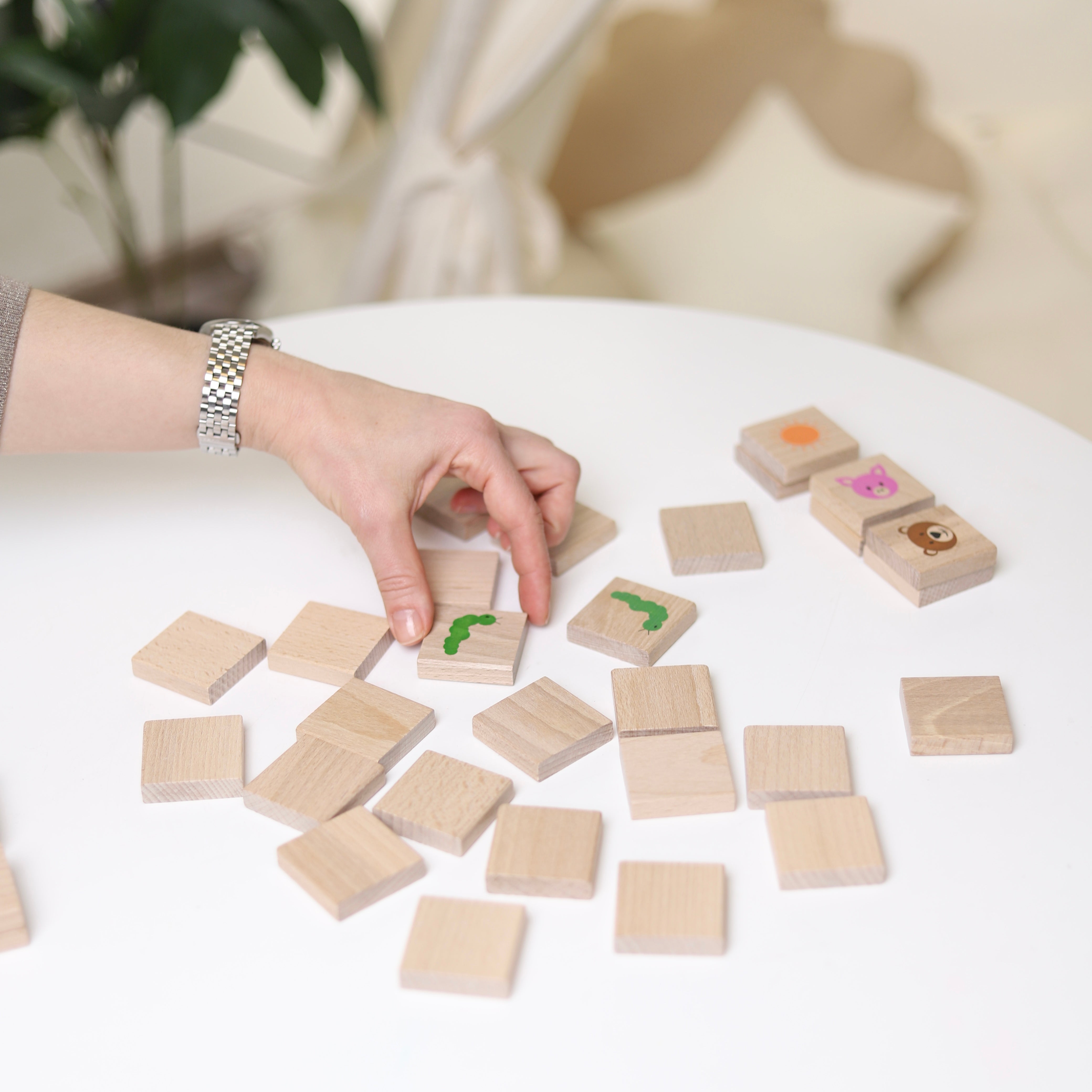 Igroteco Wooden Memory 32 pcs — Made in Ukraine