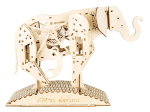 Mechanical Wooden Model - Elephant