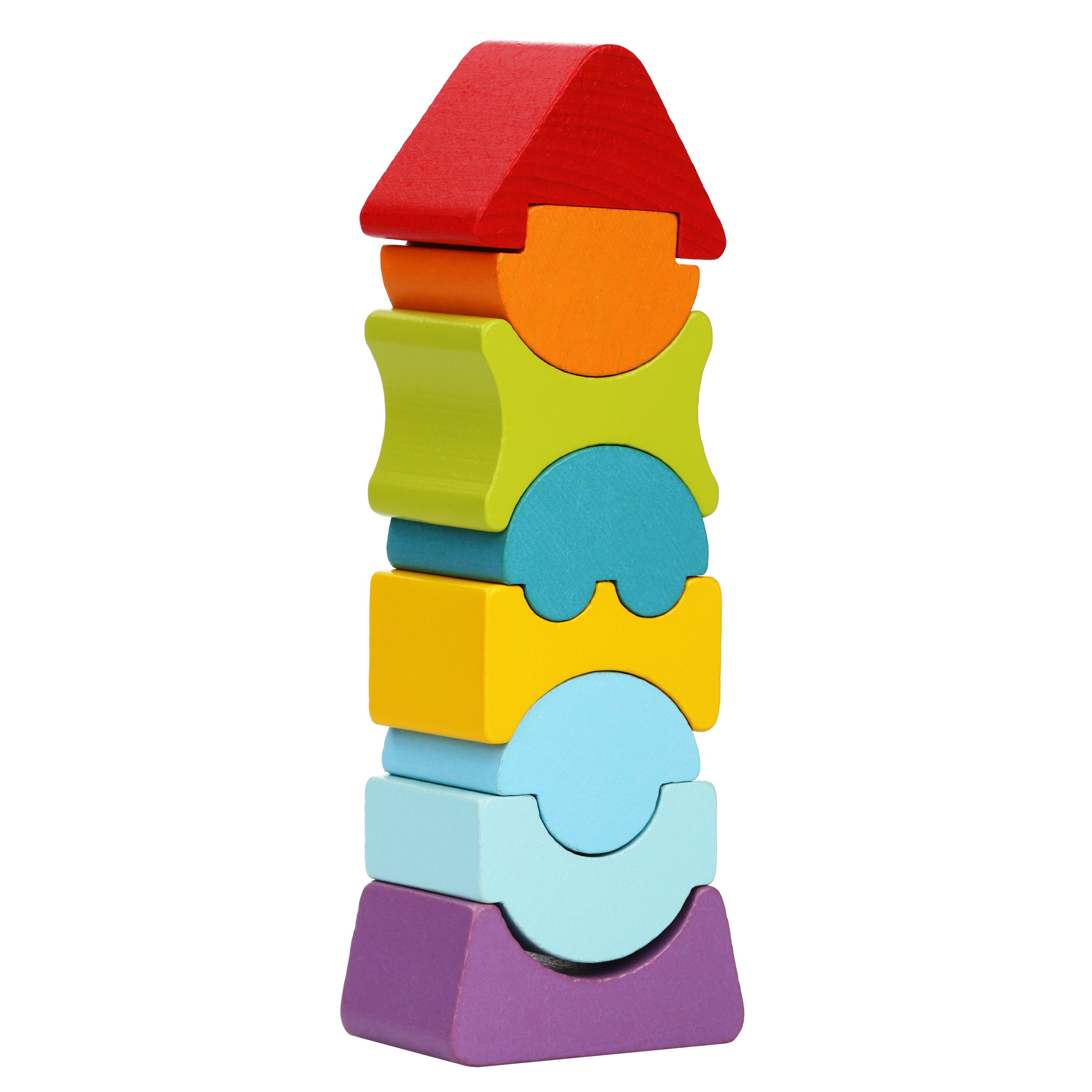 Wise Elk/Cubika Wooden Toy - Flexible Tower LD-8