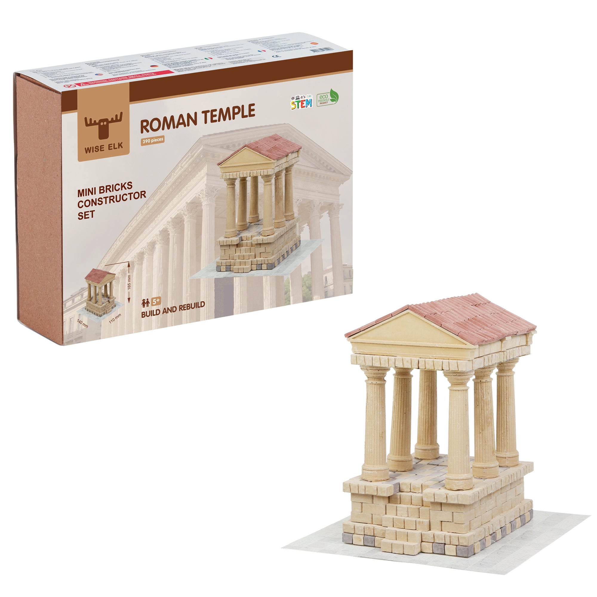 Wise Elk™ Roman Temple | 390 pcs.