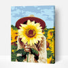 Girl with Sunflower