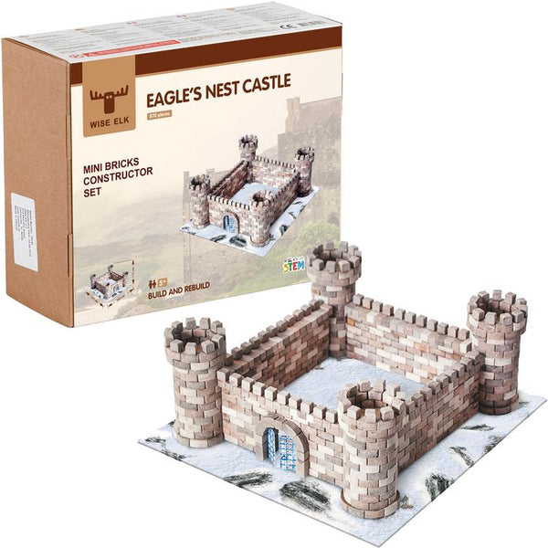 Wise Elk STEM Castle Kit – Eagle's Nest Castle | 870 pcs – Fainotoys