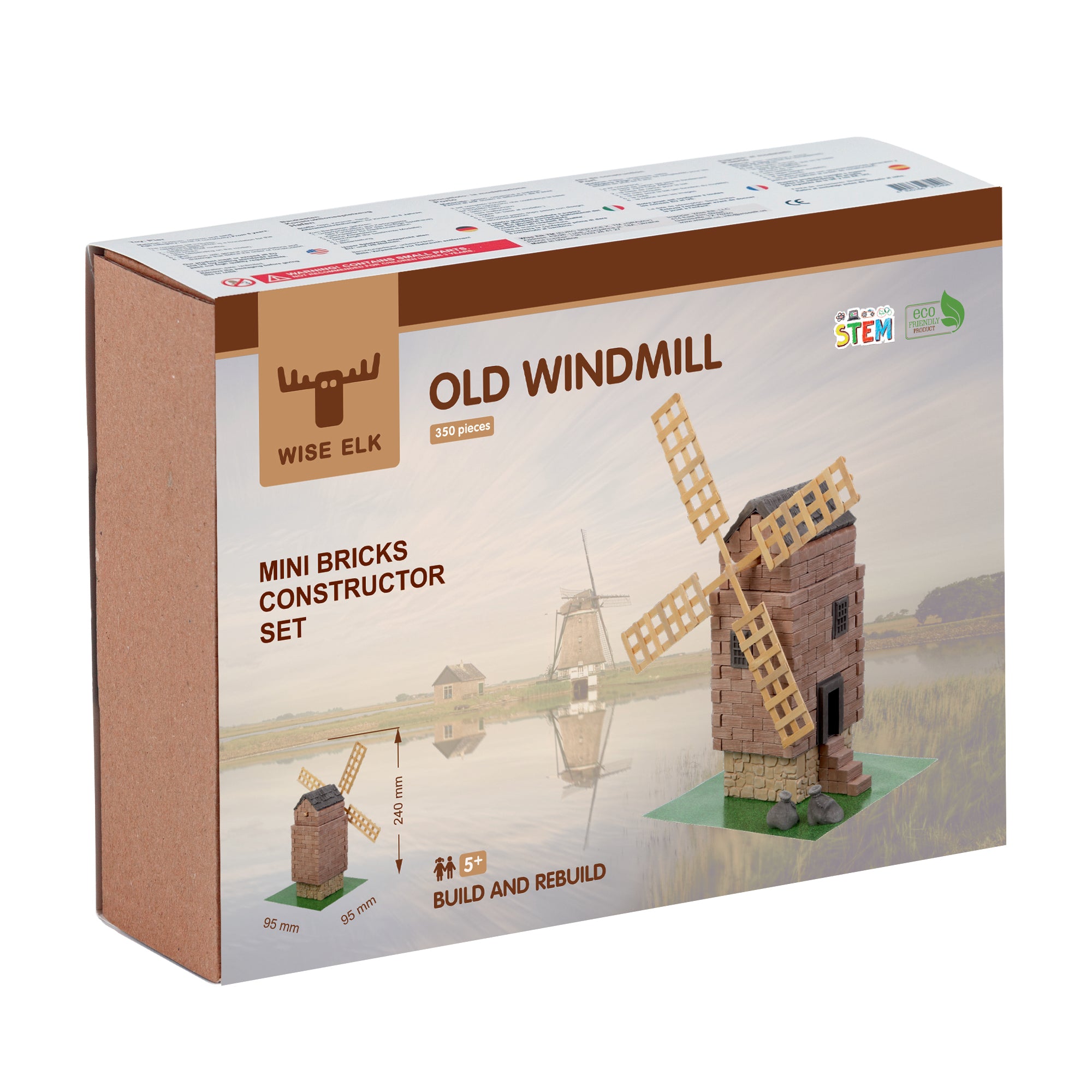 Wise Elk™ Old Windmill | 350 pcs.