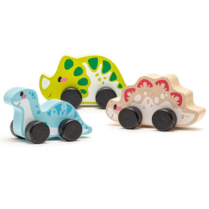 Wise Elk/Cubika Wooden Toy Set - Joyful Dinos