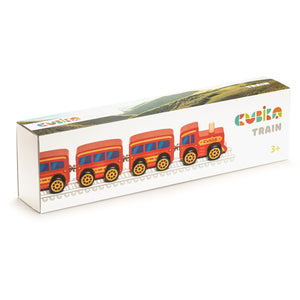 Wise Elk/Cubika Wooden toy - Train Cubika