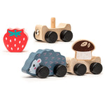 Wise Elk/Cubika Wooden Toy - Clever Hedgehog
