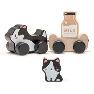 Wise Elk/Cubika Wooden Toy - Clever Kitties