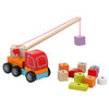 Wise Elk/Cubika Wooden toy - Crane Truck