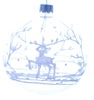 3.2" Glass Christmas Ornaments - Reindeer